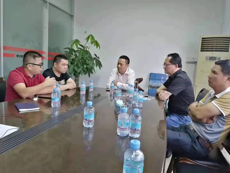 公司領導層考察佛宇重工并達成合作關系